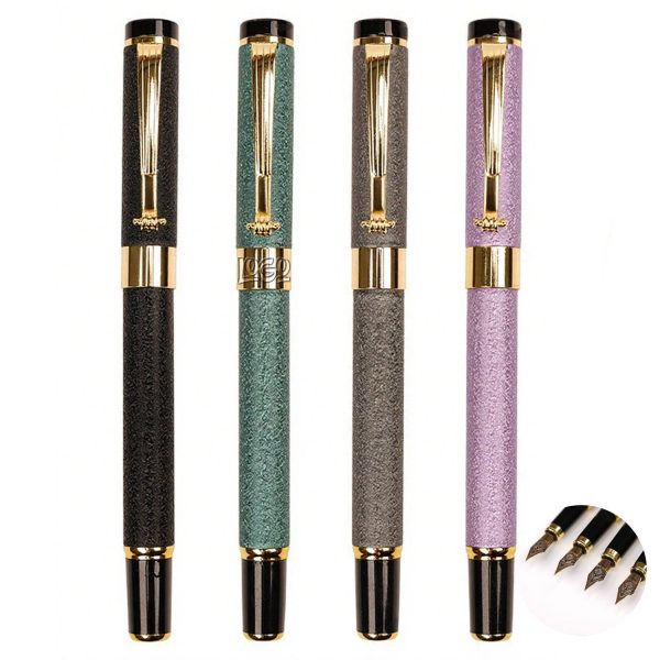 Office Metal Matte Portable Fountain Pen
