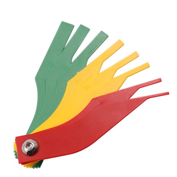 8 Piece Plastic Brake Pad Thickness Gauge - Image 3