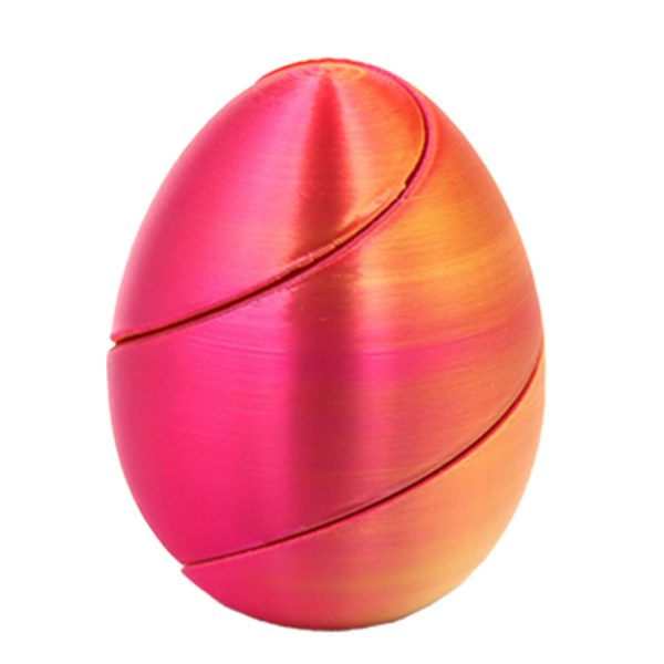3D Printed Spiral Egg Stress Relief Toy - Image 4