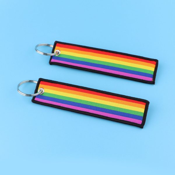 LGBT Rainbow Pride Flag Keychain - Image 7