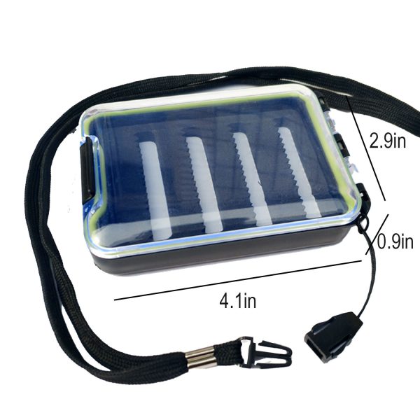 Plastic Waterproof Fly Fishing Box - Image 5