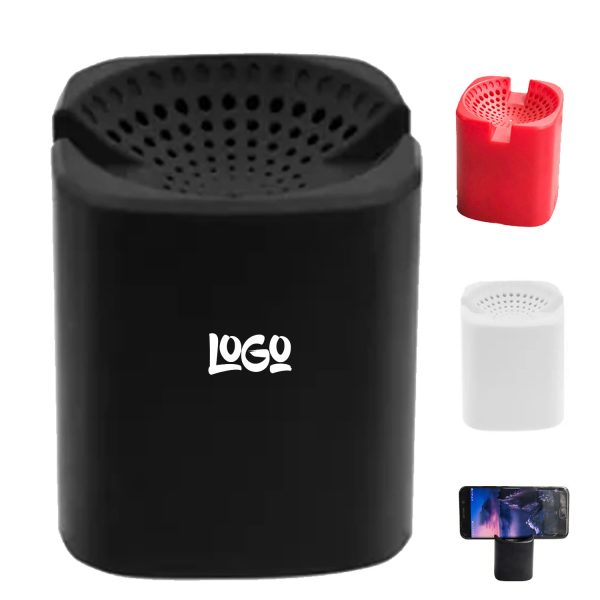 Wireless Bluetooth Speaker w/ Phone Stand