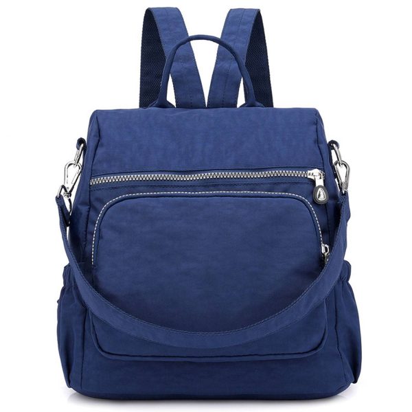 Women Large Capacity Water-Resistant Nylon Backpack - Image 5