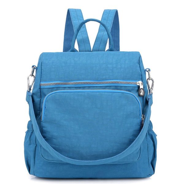 Women Large Capacity Water-Resistant Nylon Backpack - Image 4