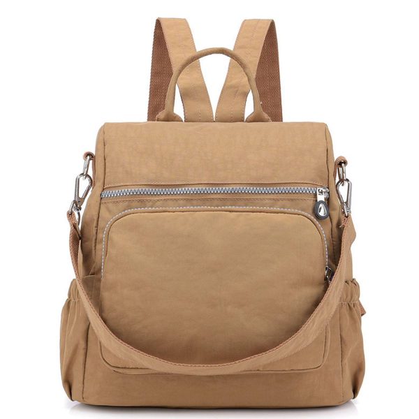 Women Large Capacity Water-Resistant Nylon Backpack - Image 7