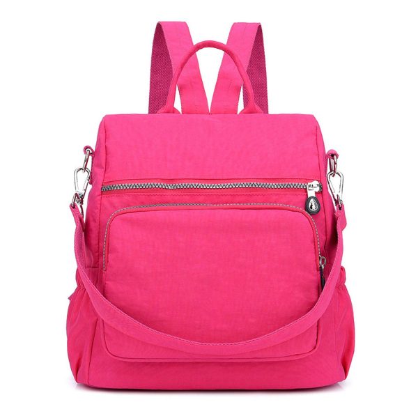 Women Large Capacity Water-Resistant Nylon Backpack - Image 6