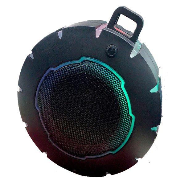 Mini Waterproof LED Light-Up Bluetooth Speaker - Image 2