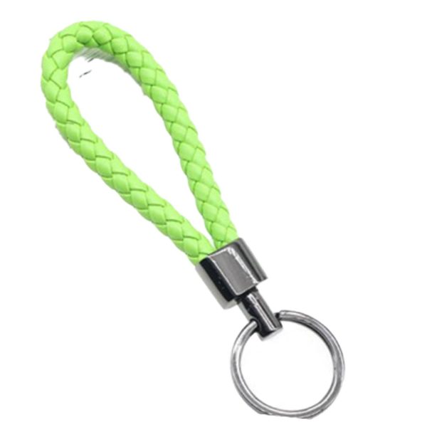 Weaved PU Leather Keychain - Image 7