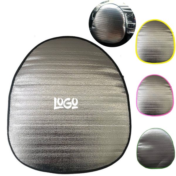 Aluminum Foil Car Steering Wheel Sunshade Cover