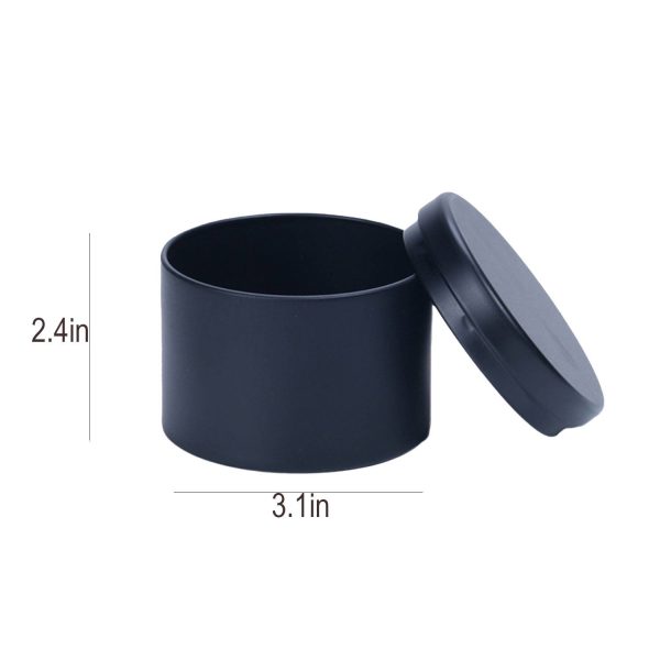 8 oz Metal Aromatherapy Candle Tin - Image 10