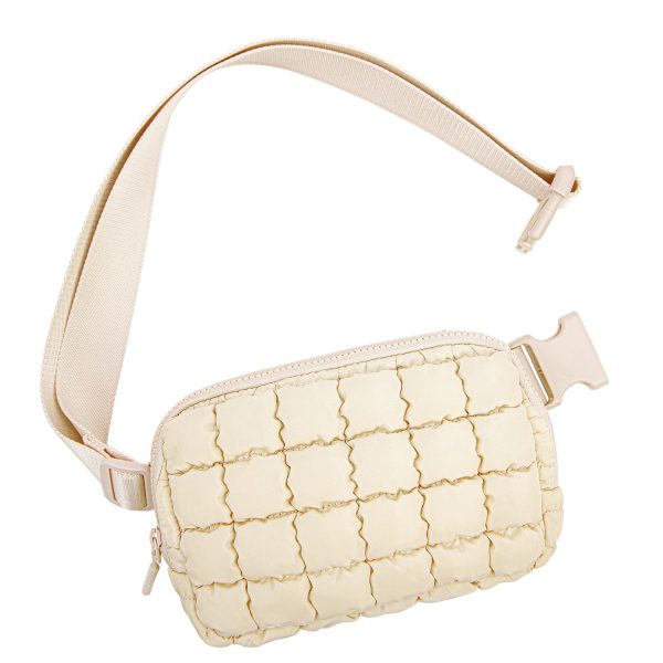 Womens Waterproof Quilted Puffer Fanny Bag - Image 12