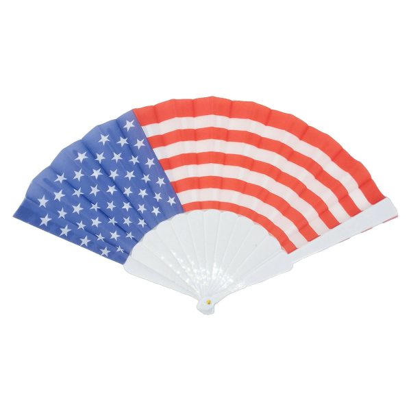 American Flag Folding Hand Fans - Image 4