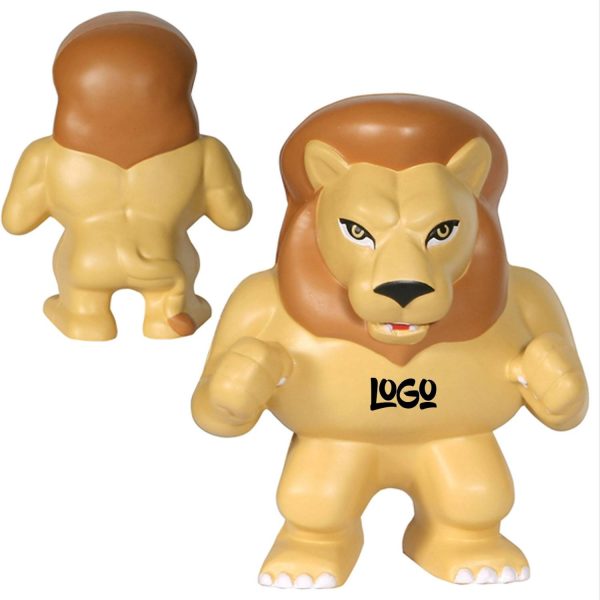 PU Foam Lion Mascot Stress Reliever