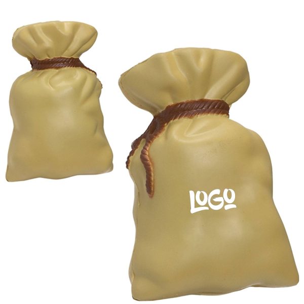 PU Foam Money Bag Stress Reliever