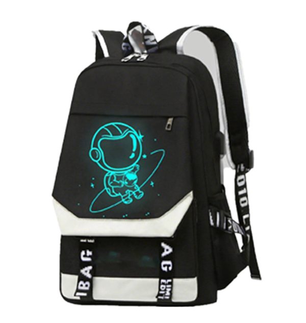 Oxford Waterproof Backpack w/ USB Charging Port - Image 3