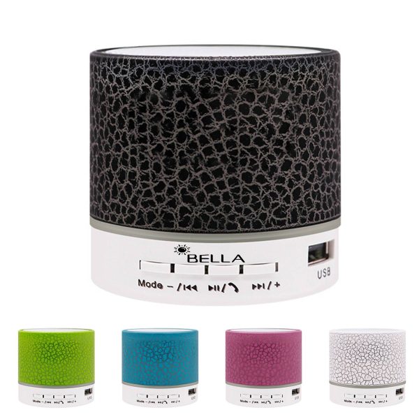 Mini Cracked Glowing Bluetooth Speaker