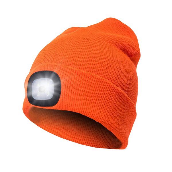 Rechargeable LED Beanie Hat - Image 3