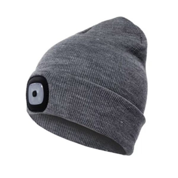Rechargeable LED Beanie Hat - Image 5