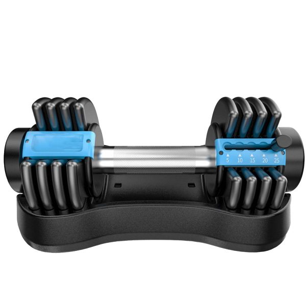 25 LB Home Fitness Adjustable Dumbbells - Image 2
