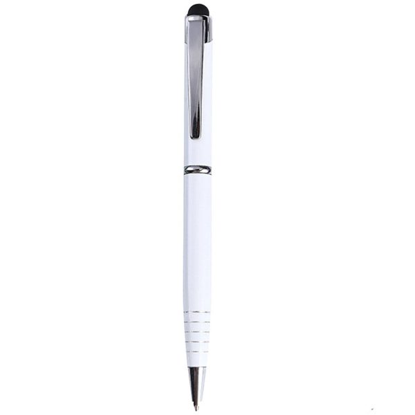 2 in 1 Metal Ballpoint Pen w/ Stylus - Image 5