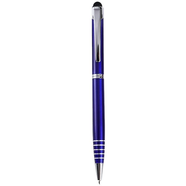 2 in 1 Metal Ballpoint Pen w/ Stylus - Image 2