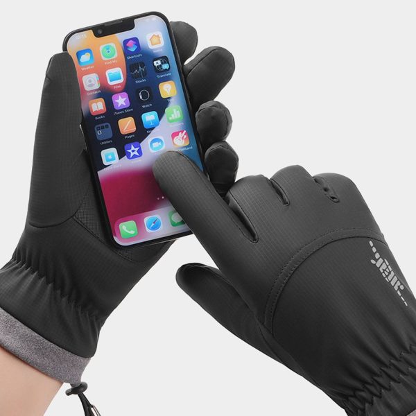 Waterproof Windproof Winter Thermal Touchscreen Gloves - Image 5