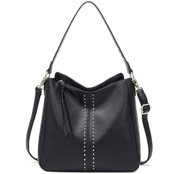PU Leather Large Capacity Shoulder Tote Bag - Image 2