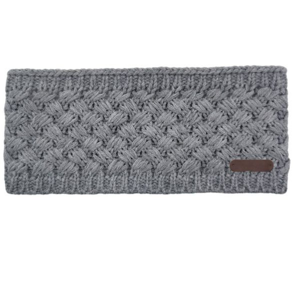 Women Knit Elastic Ear Warmer Headband - Image 3