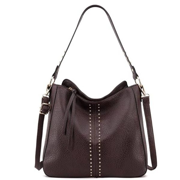PU Leather Large Capacity Shoulder Tote Bag - Image 4