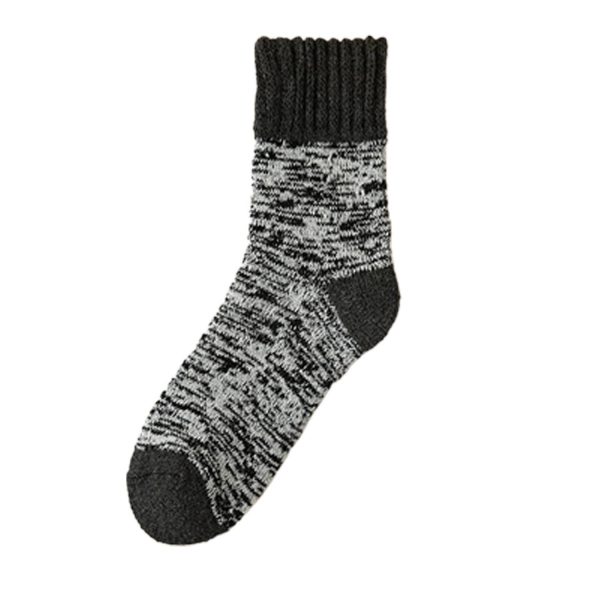 Winter Fleece Lined Non Slip Wool Socks - Image 3