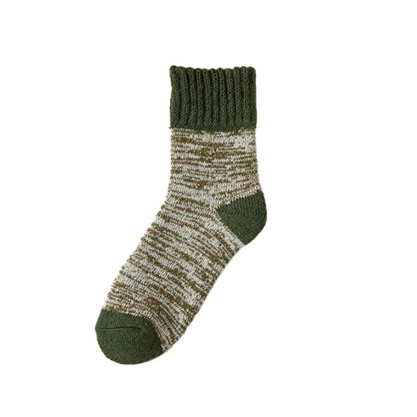 Winter Fleece Lined Non Slip Wool Socks - Image 4
