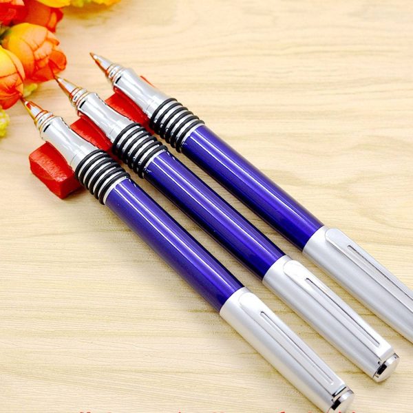 Metal Cap Action Ballpoint Pen - Image 3