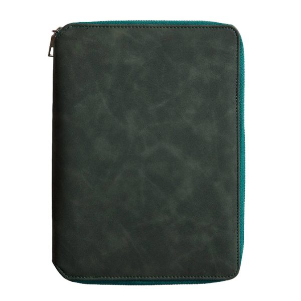 PU Leather Binder Notebook w/ Zipper - Image 7