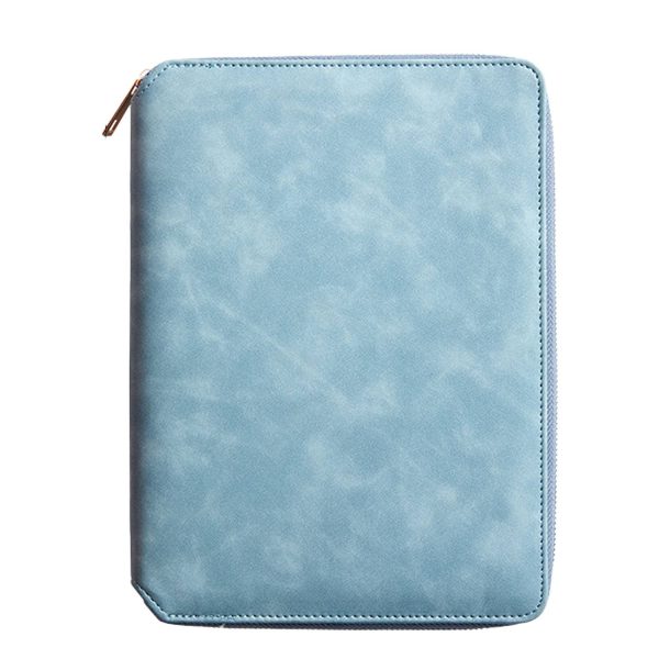 PU Leather Binder Notebook w/ Zipper - Image 6