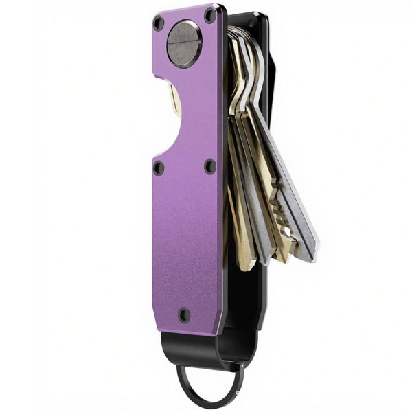Compact Metal Key Holder Keychain - Image 5