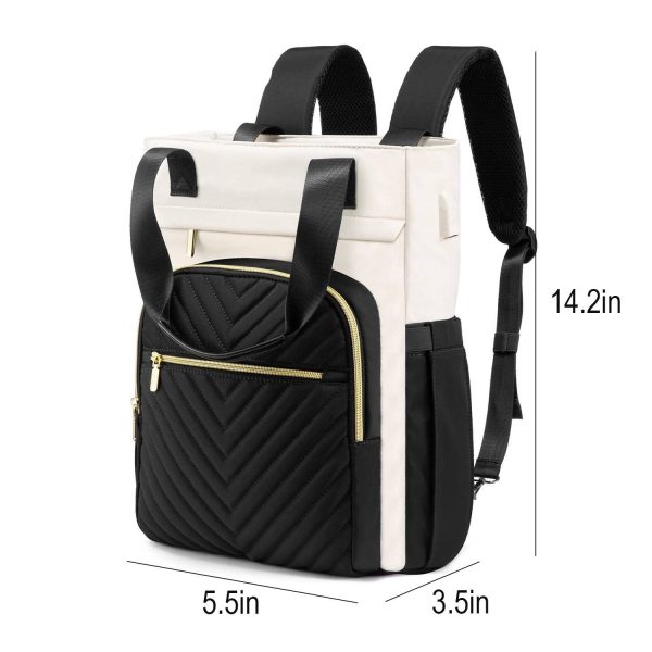 Polyester Laptop Backpack w/ USB Charging Port - Image 8