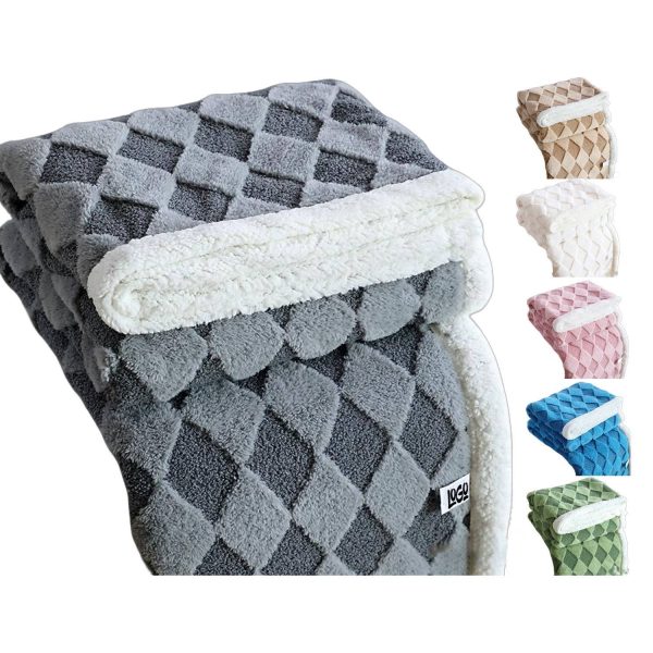 Fade Proof Polyester Double Layer Winter Blanket