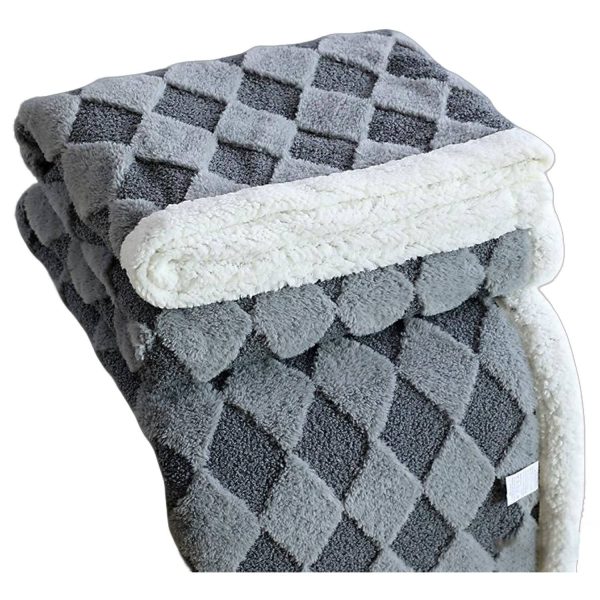 Fade Proof Polyester Double Layer Winter Blanket - Image 2