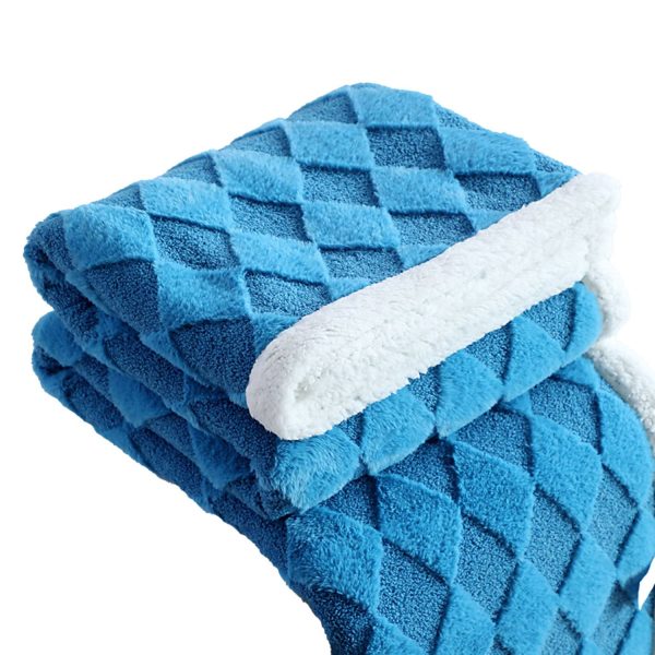 Fade Proof Polyester Double Layer Winter Blanket - Image 3