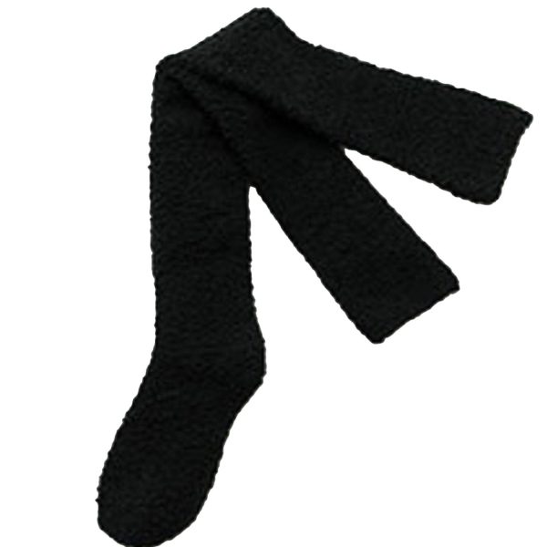 Thick Coral Fleece Winter Over Knee Socks - Image 4