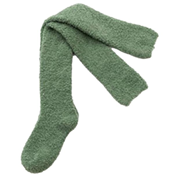 Thick Coral Fleece Winter Over Knee Socks - Image 6