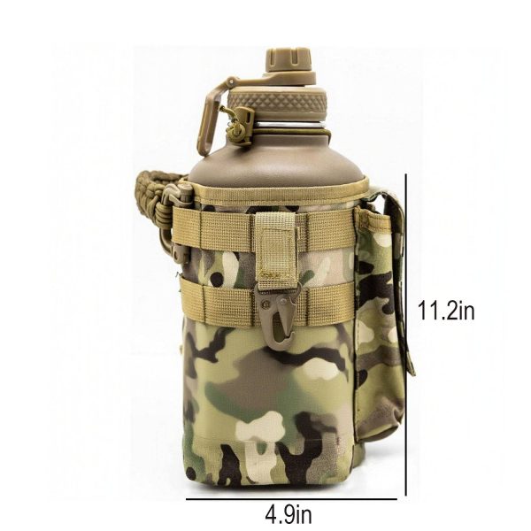 Oxford Tactical Water Bottle Holder Bag w/ Phone Pouch - Image 4