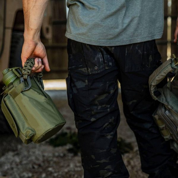 Oxford Tactical Water Bottle Holder Bag w/ Phone Pouch - Image 3