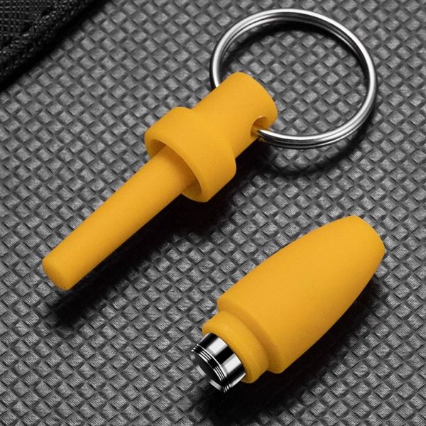 ABS Portable Cigar Punch Cutter Keychain - Image 4