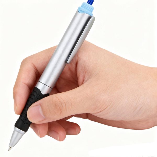 2-in-1 Dual Tip Plastic Ballpoint Pen Highlighter - Image 7