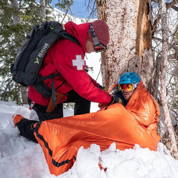 Outdoor Emergency Thermal Sleeping Bag w/ Whistle - Image 4