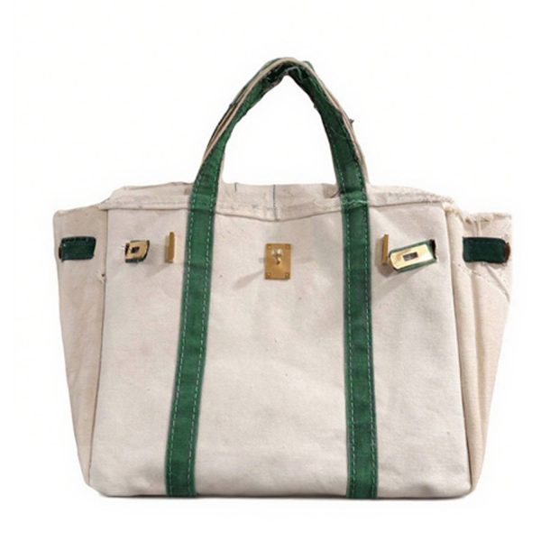Large Capacity Canvas Tote Bag - Image 3