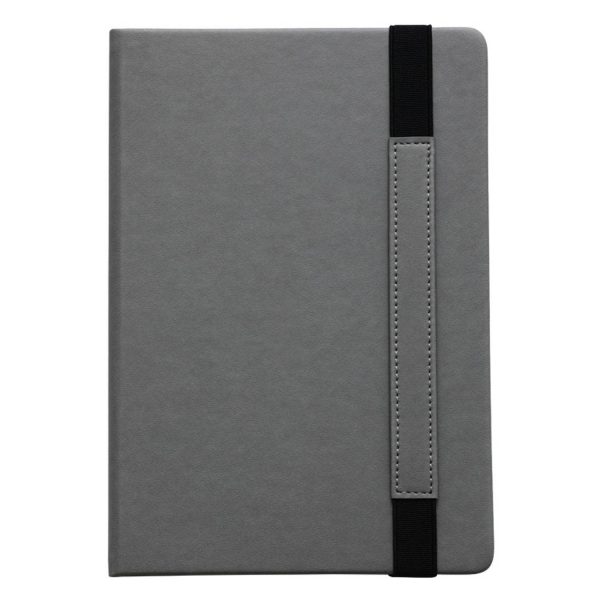 A5 PU Leather Notebook w/ Strap - Image 3