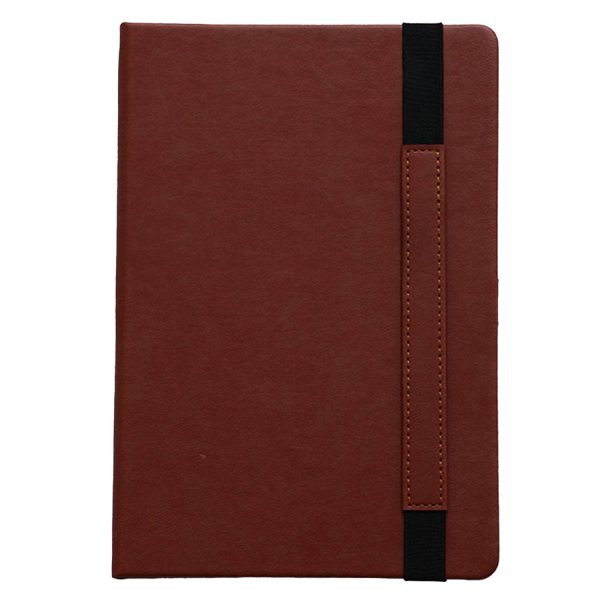 A5 PU Leather Notebook w/ Strap - Image 6