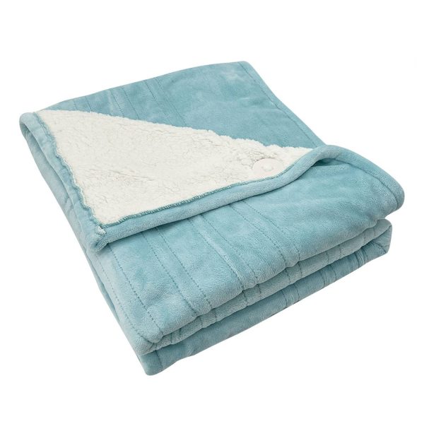 Flannel Electric Heated Throw Blanket - Image 4